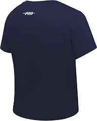 Pro Standard Women's Atlanta Braves Ink and Bloom Baby Doll Short Sleeve T-shirt