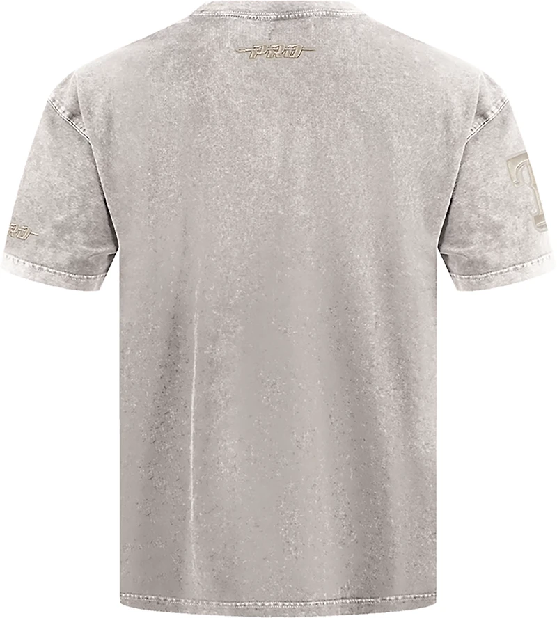 Pro Standard Men's Texas Rangers Washed Classic Enzyme Wash CJ Drop Shoulder T-shirt