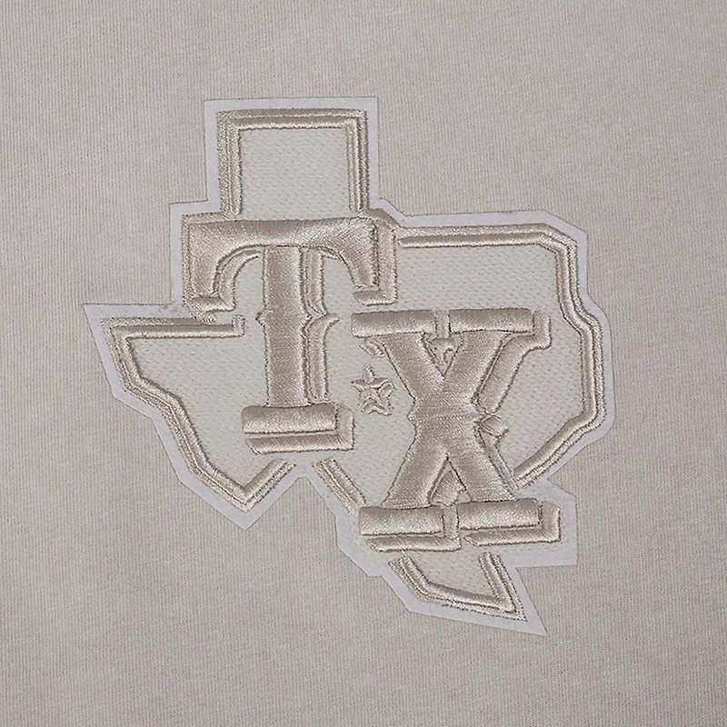 Pro Standard Men's Texas Rangers Washed Classic Enzyme Wash CJ Drop Shoulder T-shirt