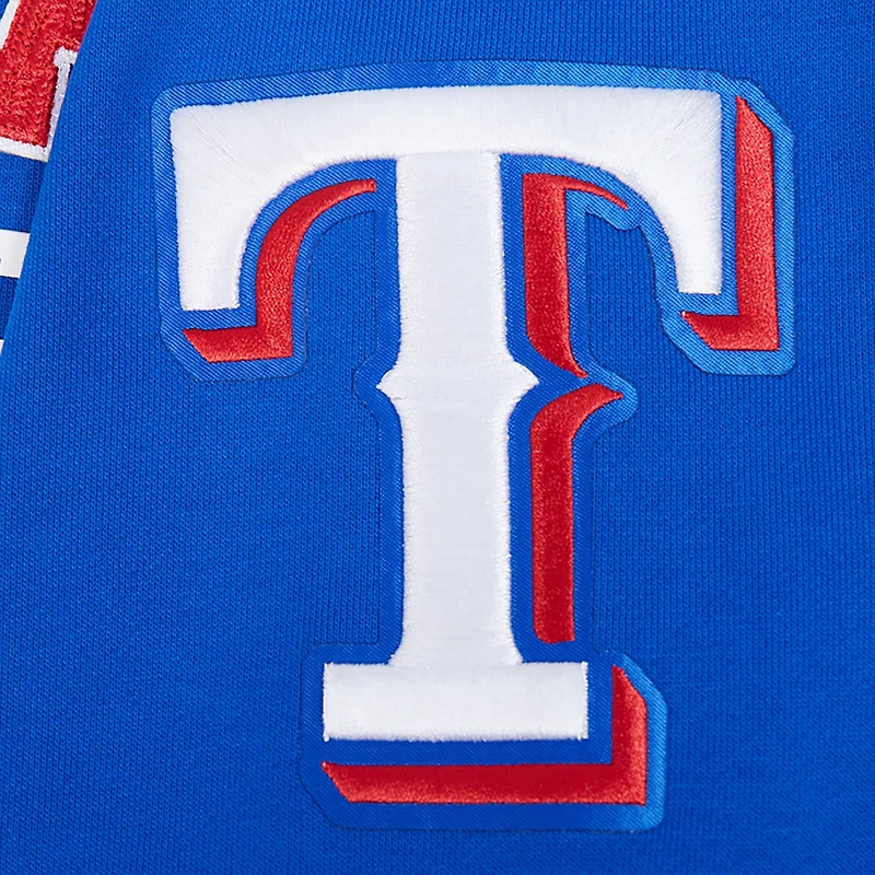 Pro Standard Men's Texas Rangers City Arch Fleece 1/4-Zip Jacket
