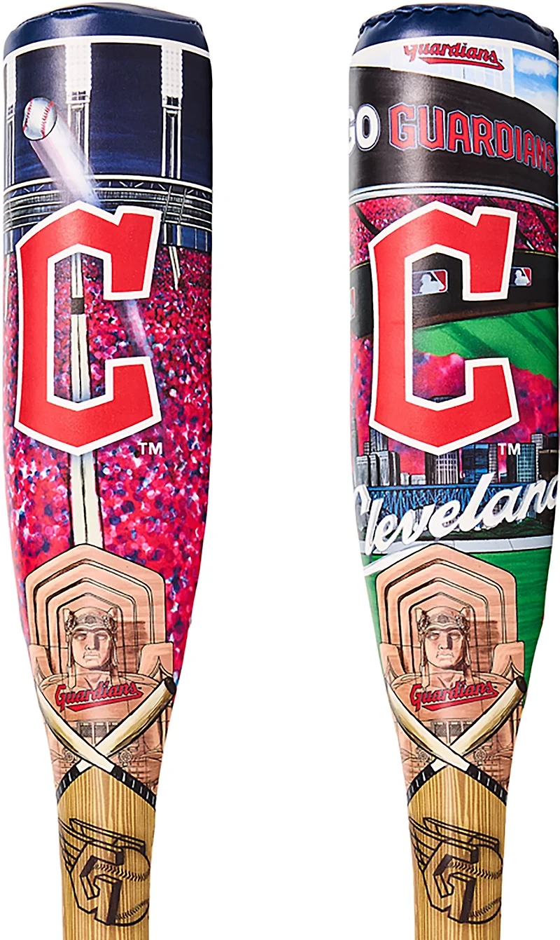 Franklin Cleveland Guardians Soft Sport Bat and Ball Set