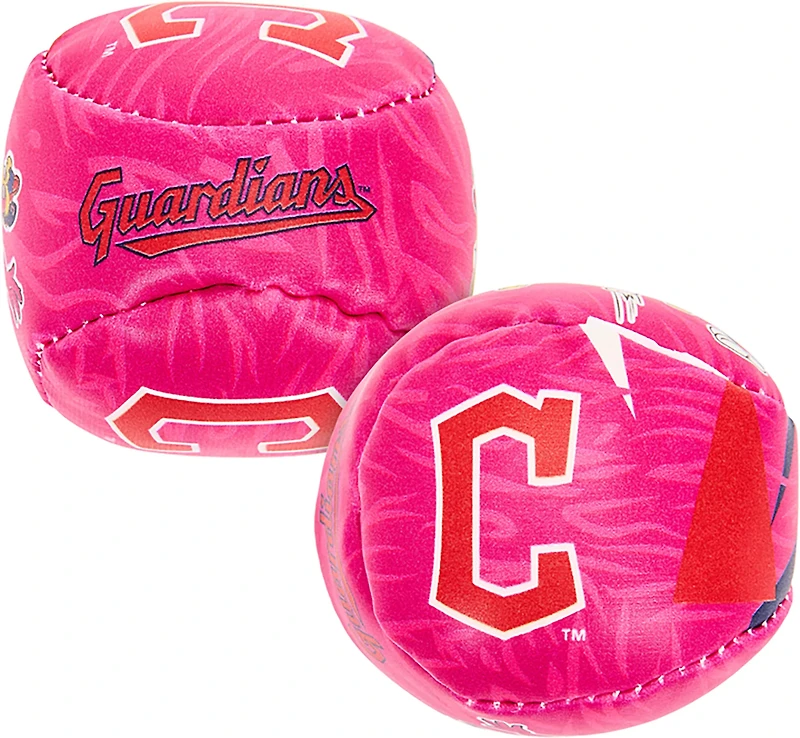 Franklin Cleveland Guardians Mini Mascot Bat and Ball Set