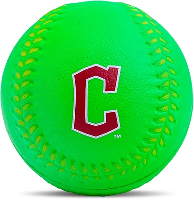 Franklin Cleveland Guardians Probrite Rubber Foam T-ball Baseball