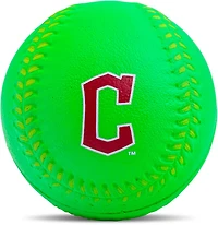 Franklin Cleveland Guardians Probrite Rubber Foam T-ball Baseball