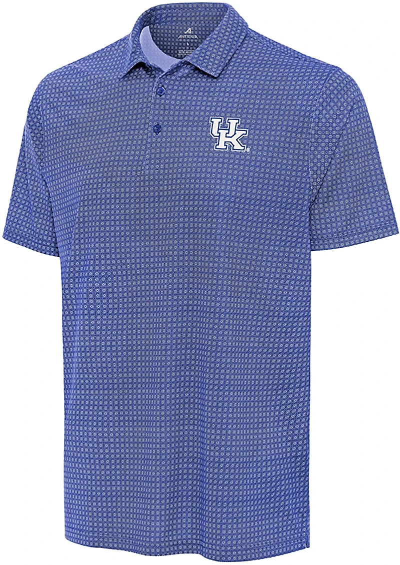 Antigua Men's Kentucky Wildcats Mosaic Polo Shirt