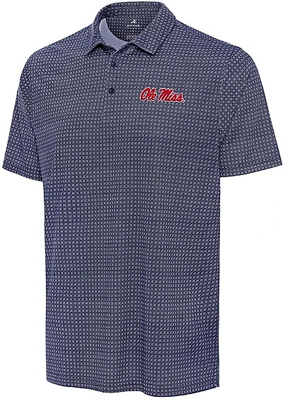 Antigua Men's Ole Miss Rebels Mosaic Polo Shirt