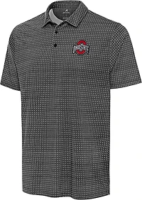 Antigua Men's Ohio State Buckeyes Mosaic Polo Shirt