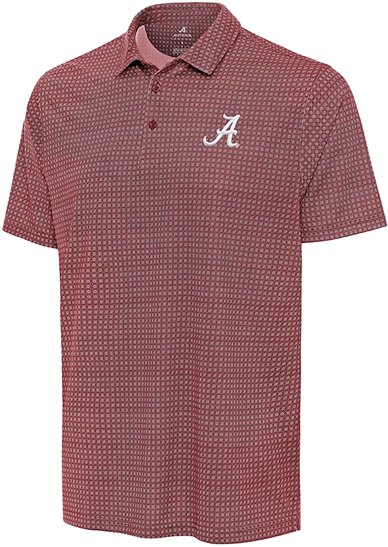 Antigua Men's Alabama Crimson Tide Mosaic Polo Shirt