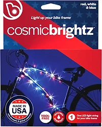 Brightz Cosmic Brightz Patriotic LED Bike LED Accessory