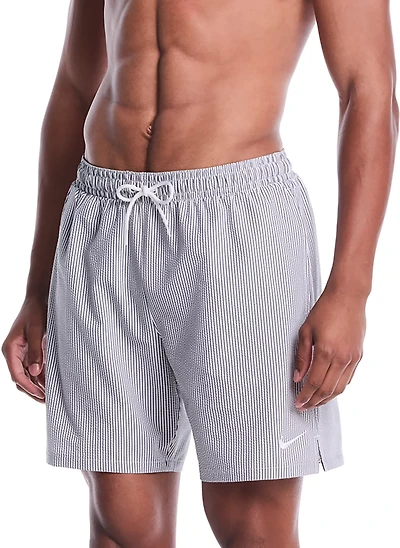 Nike Men's Breaker Ripple Brief Lined Volley Swim Shorts 7
