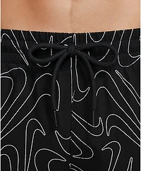 Nike Men's Breaker Tossed Swoosh Volley Swim Shorts 9