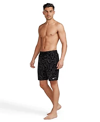 Nike Men's Breaker Tossed Swoosh Volley Swim Shorts 9