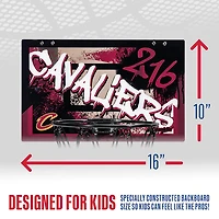Franklin Cleveland Cavaliers Over the Door Basketball Hoop Set