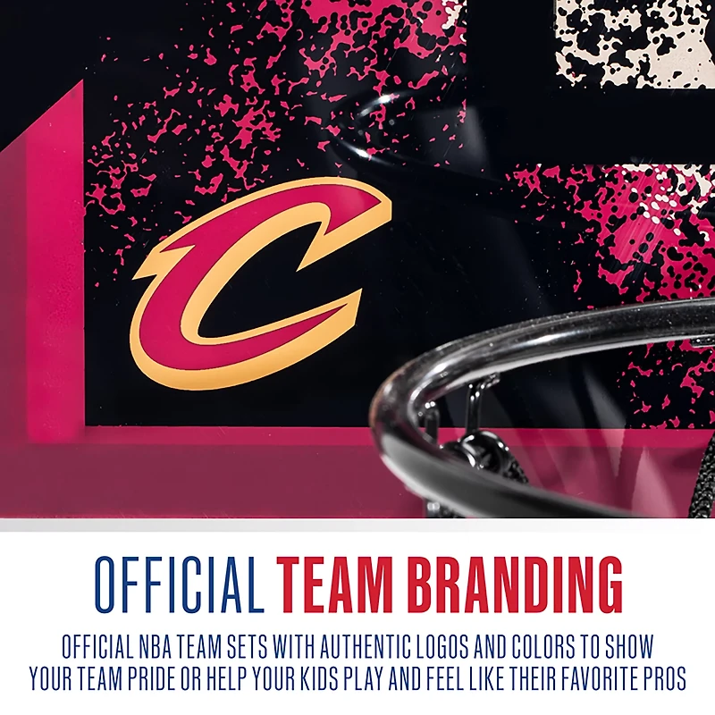 Franklin Cleveland Cavaliers Over the Door Basketball Hoop Set