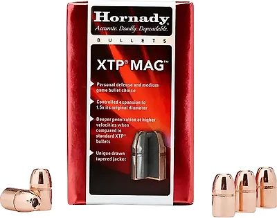 Hornady XTP Mag Hollow Point 45 Cal .452 300-Grain Reloading Bullets