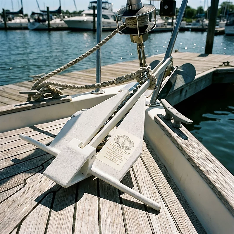 Greenfield Products American Yachting Series 12 lb Fluke Anchor