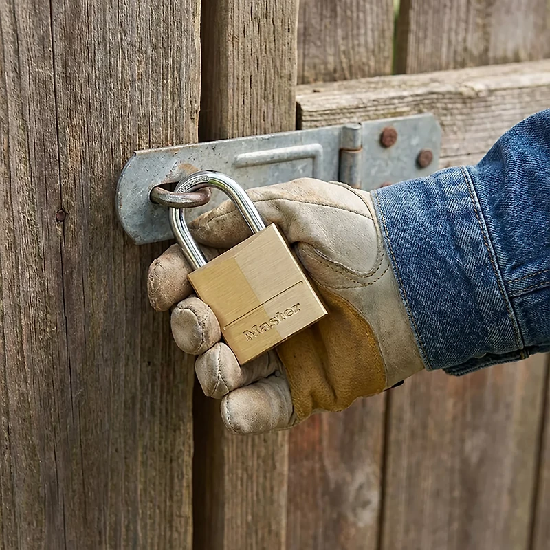 Master Lock Solid Brass Padlocks 2-Pack