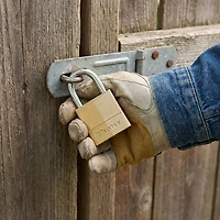 Master Lock Solid Brass Padlocks 2-Pack