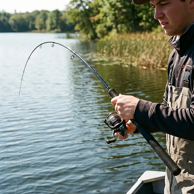 B 'n' M Buck's 12' Freshwater Graphite Panfish Rod