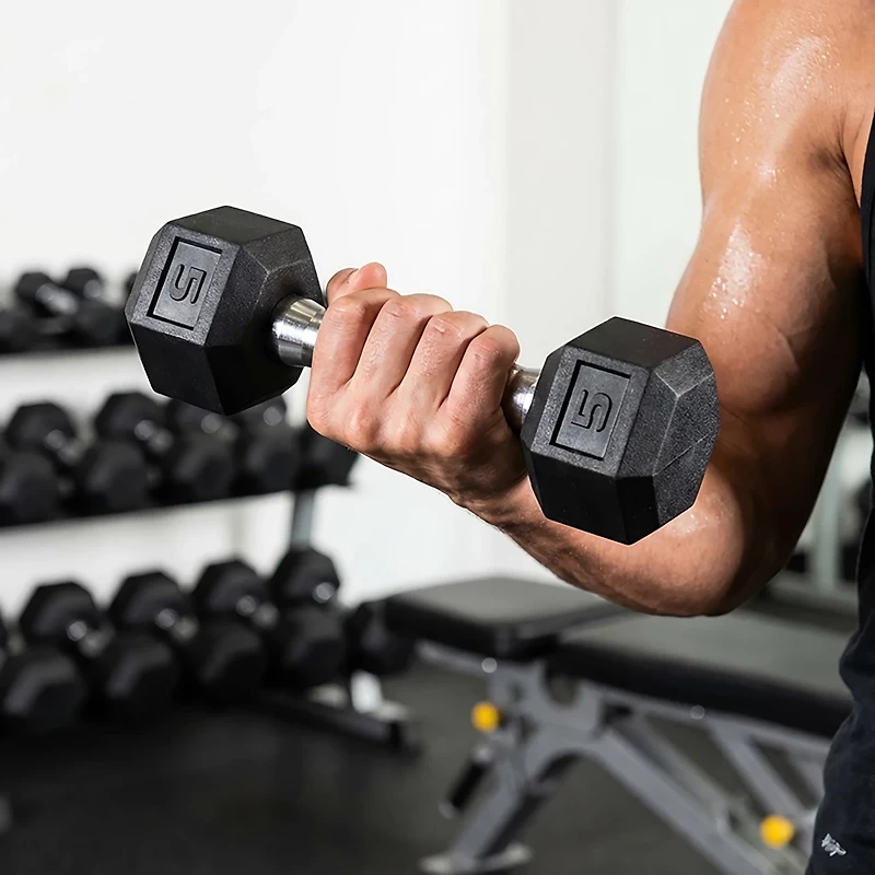 CAP Barbell lb. Coated Hex Dumbbell