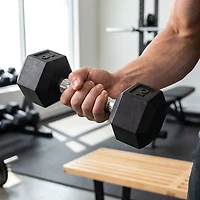 CAP Barbell lb. Coated Hex Dumbbell