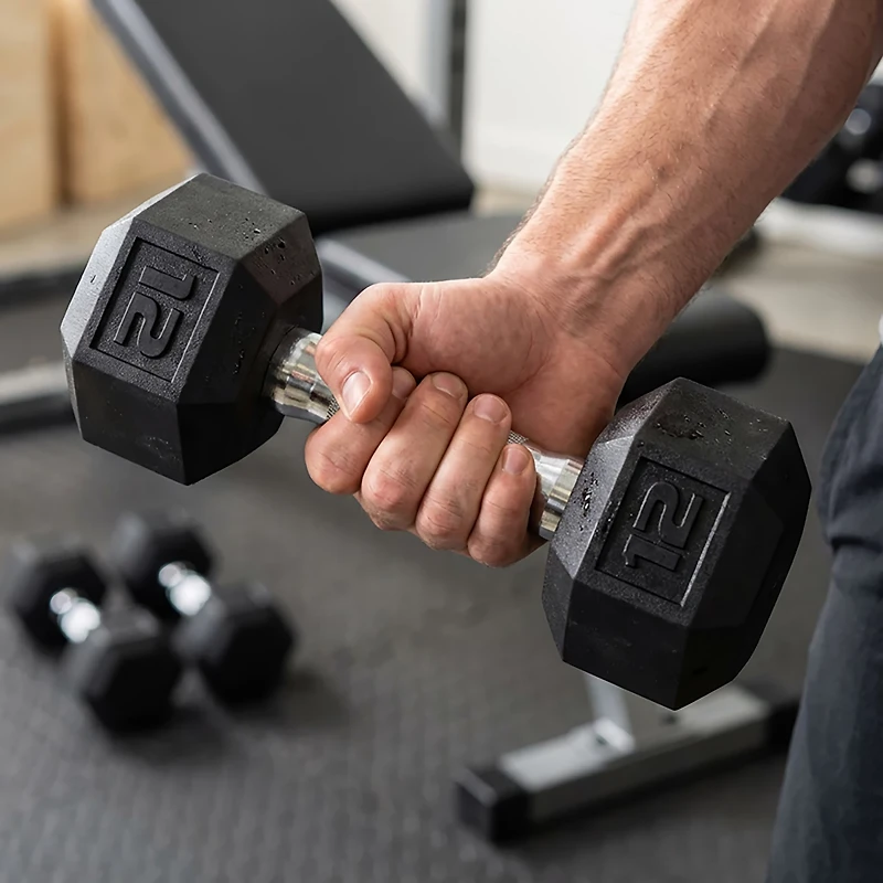 CAP Barbell lb. Coated Hex Dumbbell