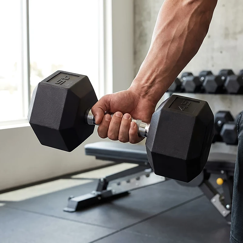 CAP Barbell 45 lb. Coated Hex Dumbbell - Single