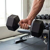 CAP Barbell 45 lb. Coated Hex Dumbbell - Single