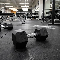 CAP Barbell 45 lb. Coated Hex Dumbbell - Single