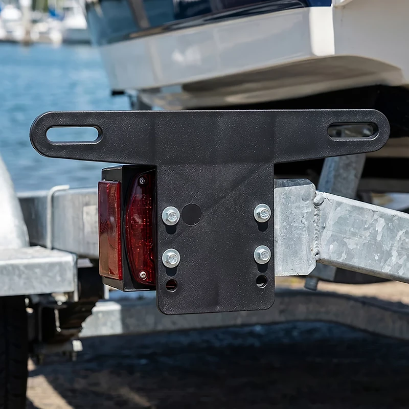 Marine Raider Trailer Accessories Plastic License Plate Holder