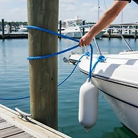 Marine Raider 3/8 in x 5 ft Solid Braid Fender Lines 2-Pack