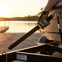 BoatBuckle® Pro Series 2" x 4' Kwik-Lok Transom Tie-Downs 2-Pack