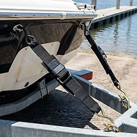 BoatBuckle® Kwik-Lok 2" x 4' Transom Tie-Downs 2-Pack
