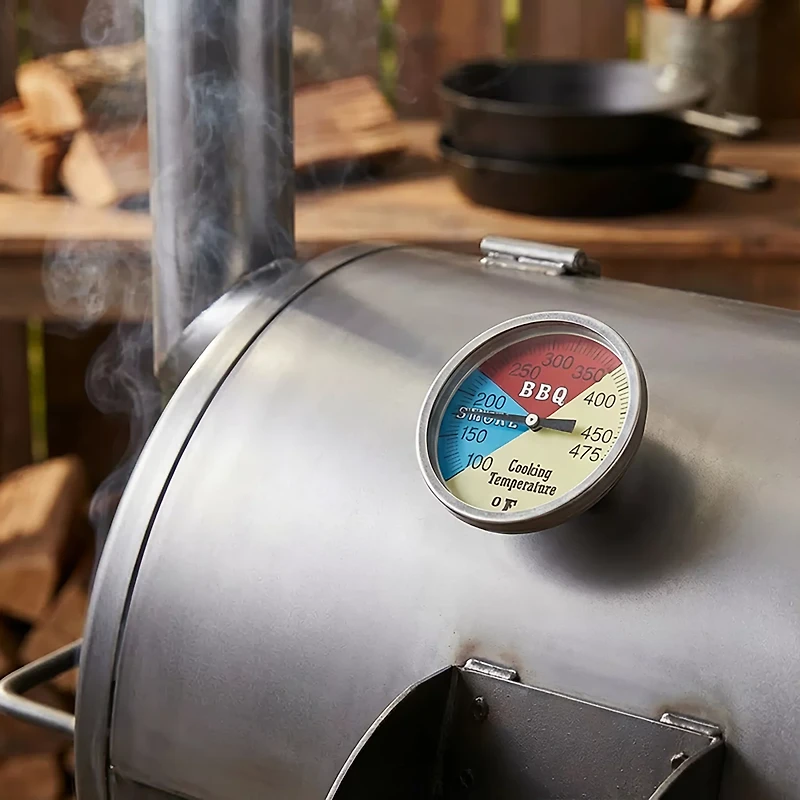 Old Country BBQ Pits Smoker and Grill 2" Temperature Gauge