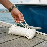 Marine Raider 1/4 in x 75 ft Solid Braid Anchor Line