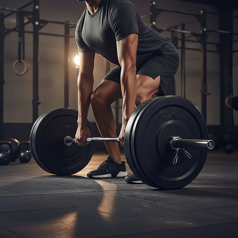 CAP Barbell 2-Inch Solid Bumper Plate – Single