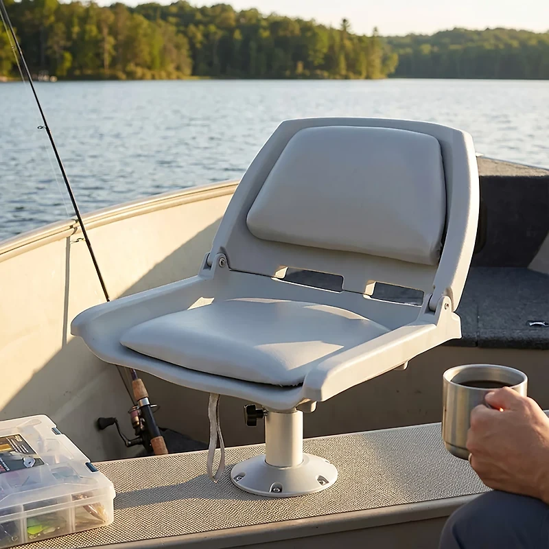 Marine Raider Padded Fold Down Boat Seat