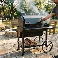 Old Country BBQ Pits Over and Under Smoker