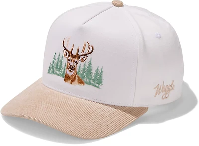 Waggle Golf Adults’ Whitetail Corduroy Brim Hat
