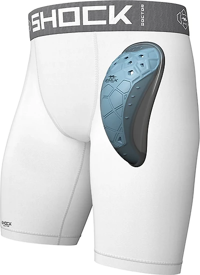 Shock Doctor Adult Core Comp Short with Bio-Flex 2.0 Cup