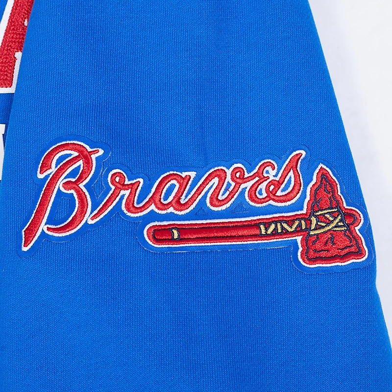 Pro Standard Men's Atlanta Braves City Arch Fleece 1/4-Zip Jacket