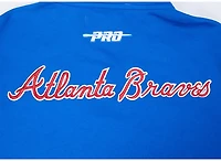 Pro Standard Men's Atlanta Braves City Arch Fleece 1/4-Zip Jacket