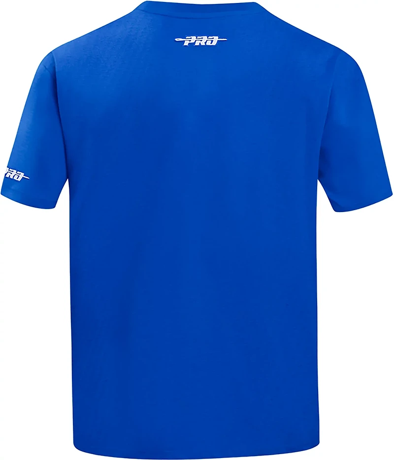 Pro Standard Men's Texas Rangers Classic Icon Drop Shoulder Short Sleeve T-shirt