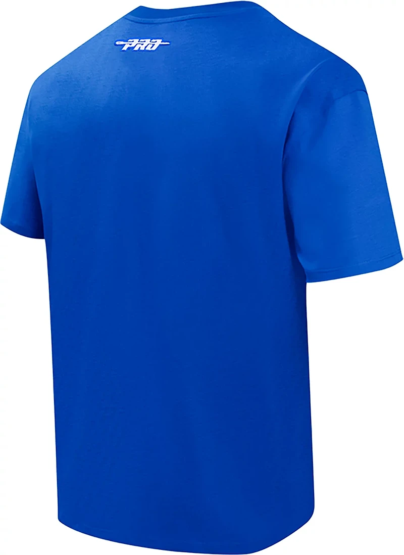 Pro Standard Men's Texas Rangers Classic Icon Drop Shoulder Short Sleeve T-shirt