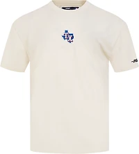 Pro Standard Men's Texas Rangers Classic Icon Drop Shoulder Short Sleeve T-shirt