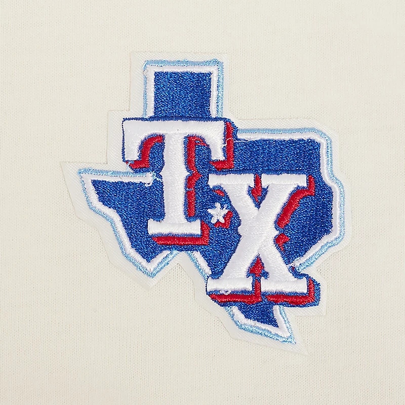 Pro Standard Men's Texas Rangers Classic Icon Drop Shoulder Short Sleeve T-shirt