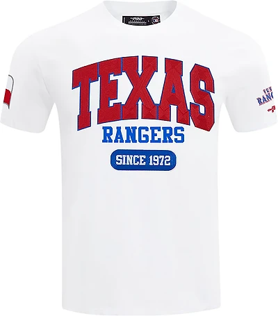 Pro Standard Men's Texas Rangers City Arch SJ Short Sleeve T-shirt