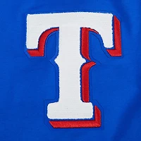 Pro Standard Men's Texas Rangers Wave and Roses CJ Drop Shoulder Short Sleeve T-shirt