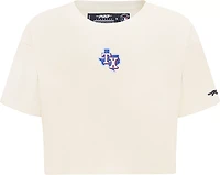 Pro Standard Women's Texas Rangers Classic Icon Boxy Short Sleeve T-shirt