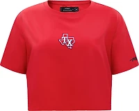 Pro Standard Women's Texas Rangers Classic Icon Boxy Short Sleeve T-shirt